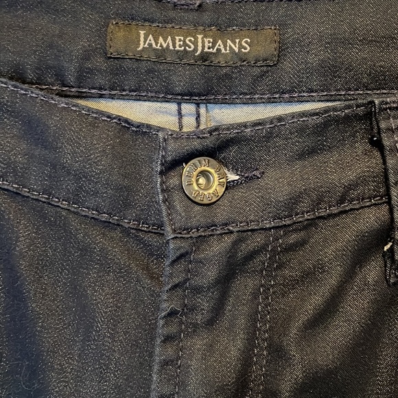 James Jeans, 31, Twiggy, dark wash, lightweight jeans (cotton/poly/Lycra), EUC - Picture 6 of 8